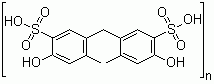 9011-02-3;101418-00-2 Dihydroxydimethyldiphenylmethanedisulpho<em></em>nic acid polymer