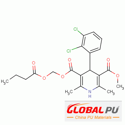 167221-71-8 Methyl (1-oxobutoxy)methyl 4-(2,3-dichlorophenyl)-1,4-dihydro-2,6-dime thyl-3,5-pyridinedicarboxylate