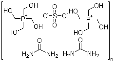 63502-25-0 Tetrakis(hydroxymethyl)phospho<em></em>nium sulfate urea polymer