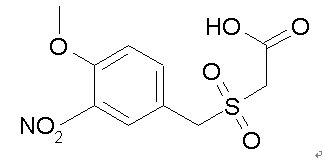 592542-51-3 3-nitro-4-methoxy benzylsulfo<em></em>nylacetic acid