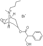 149-64-4 (-)scopolamine N-butyl bromide