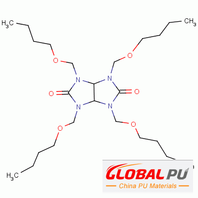 15968-37-3 1,3,4,6-tetrakis(butoxymethyl)glycoluril