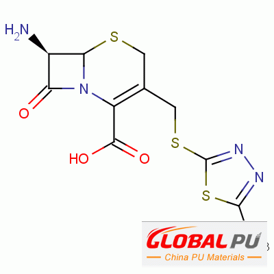 30246-33-4 (6R-trans)-7-amino-3-[[(5-methyl-1,3,4-thiadiazol-2-yl)thio]methyl]-8-oxo-5-thia-1-azabicyclo[4.2.0]oct-2-ene-2-carboxylic acid