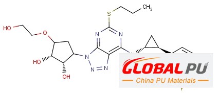 274693-27-5 (1S,2S,3R,5S)-3-[7-[(1R,2S)-2-(3,4-Difluorophenyl)cyclopropylamino]-5-(propylsulfanyl)-3H-[1,2,3]triazolo[4,5-d]pyrimidin-3-yl]-5-(2-hydroxyethoxy)cyclopentane-1,2-diol